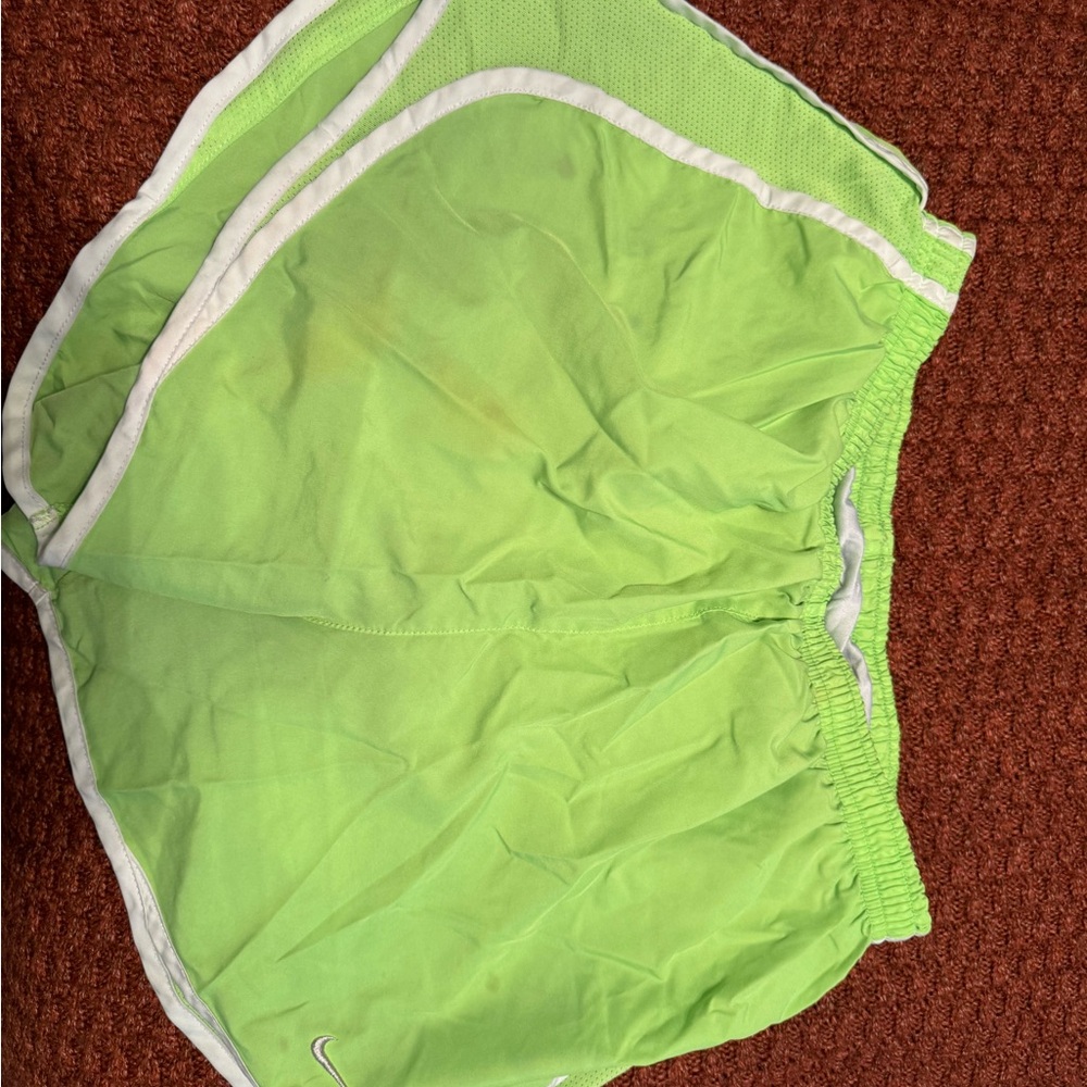 Gently worn women’s dry fit Nike shorts size M.